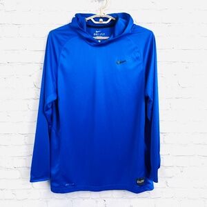 |•NIKE•| Lightweight Hooded Dry-Fit Elite Running Shirt Size Large